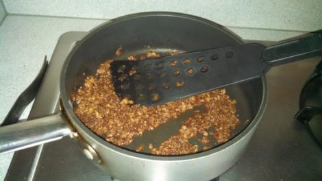 Browning Bread Crumbs